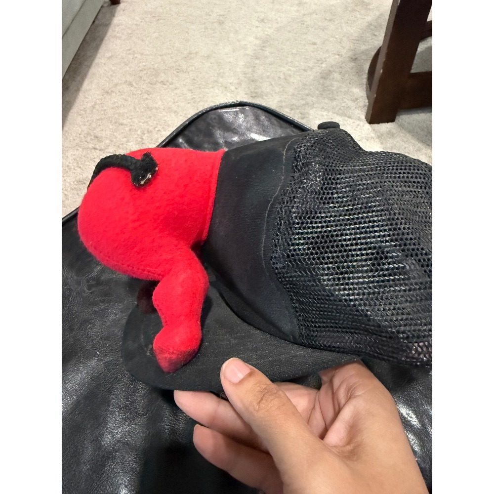 Rare Vintage 1979 Poop head Krazee Kaps By Futuristic Concepts Red Bull USA Made